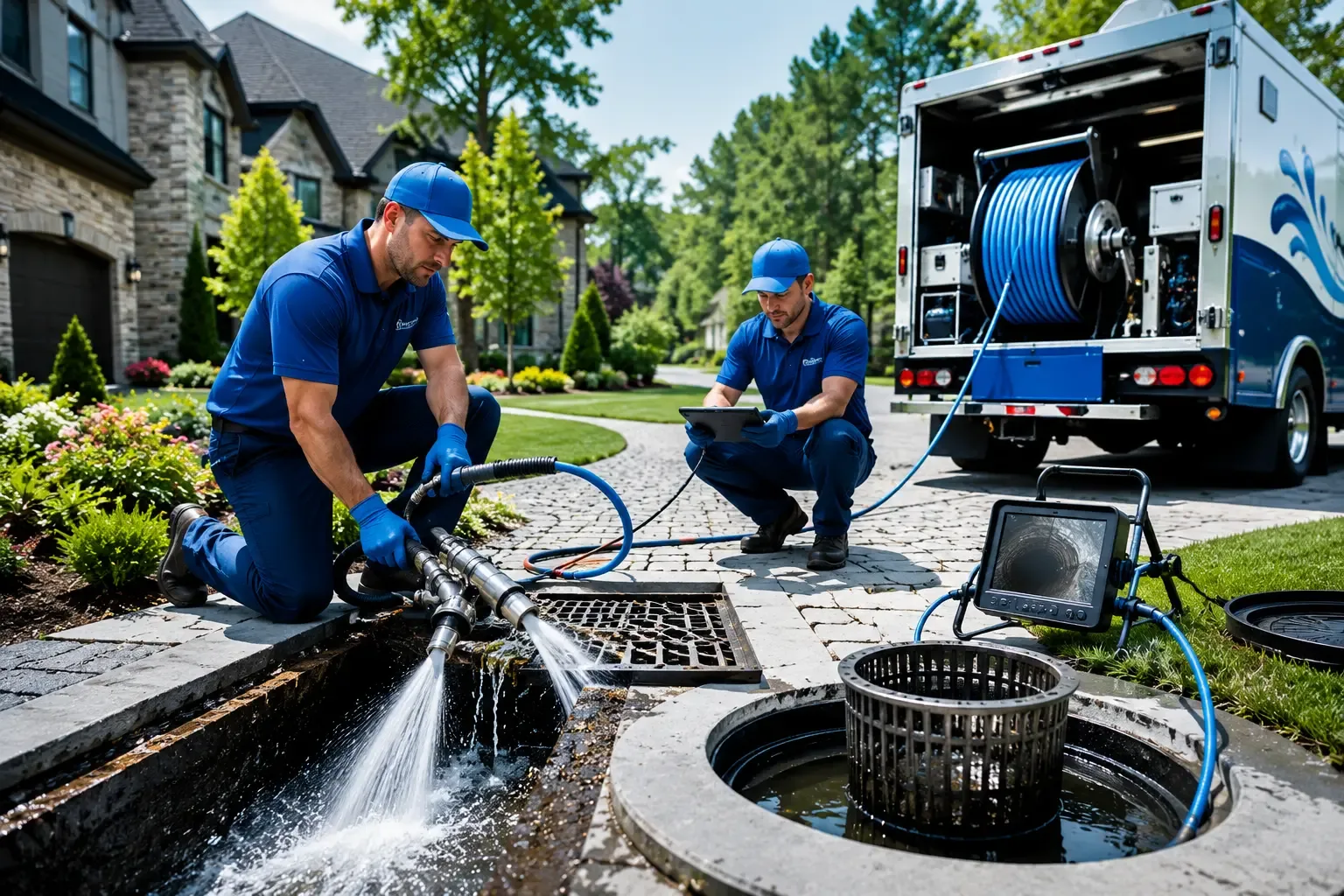 Local outdoor drain cleaning professionals in Conneaut, OH