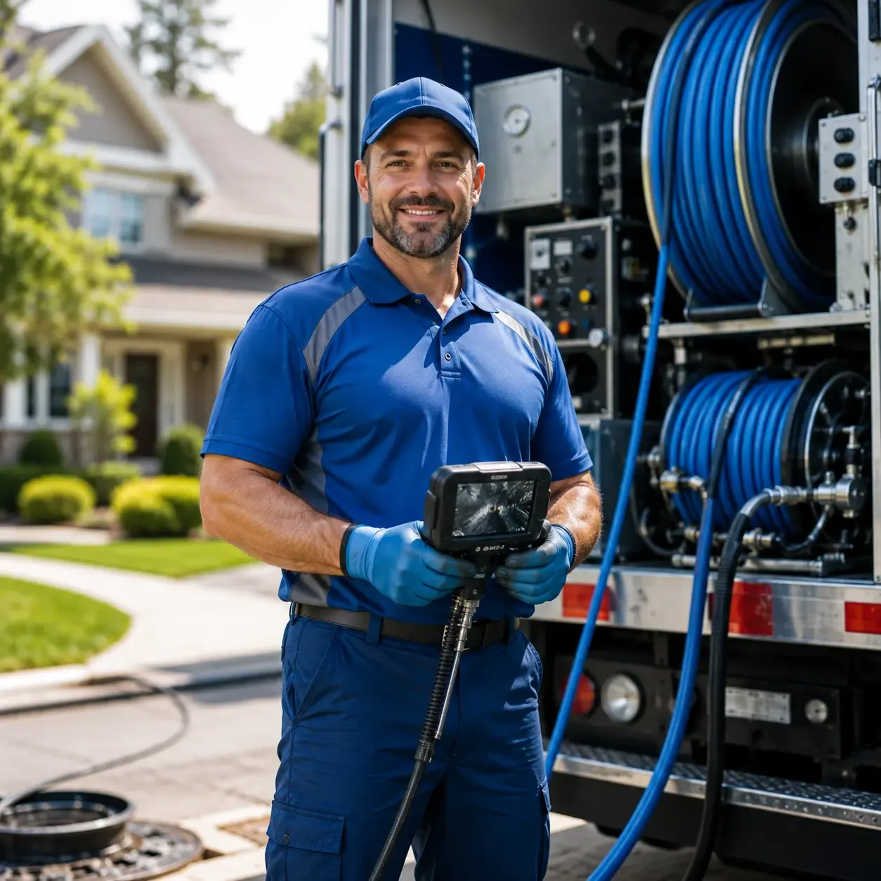 Local outdoor drain cleaning specialists in Conneaut, OH